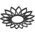 thumbnail image 2 of 20"OD x 7"ID x 1/2"P Daisy Architectural Grade PVC Pierced Ceiling Medallion, Nickel, 2 of 6