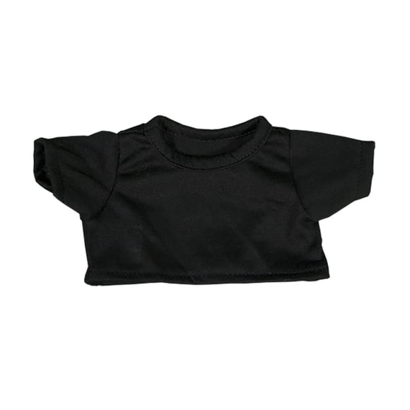 Camiseta Stuffems Toy Shop negra para peluches de 8 a 10
