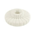 thumbnail image 6 of Meridian Furniture Arc Cream Velvet Modular Sectional, 6 of 7