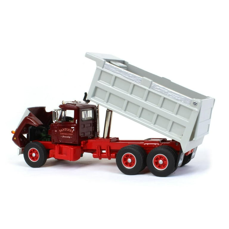 First Gear DCP 1/64 Mack R Dump Truck, Santucci Construction