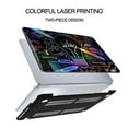 thumbnail image 4 of MTT 2023 Case for Macbook Pro 13 14 16 Colorful Laser Print Hard Cover for Macbook Air 13 13.6 M1 M2 Laptop Bag Keyboard Cover (MB02-Crystal Black,Pro 14 A2442 A2779), 4 of 7