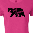 thumbnail image 4 of Inktastic West Virginia Black Bear Silhouette Women's T-Shirt, 4 of 5