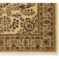 thumbnail image 3 of Rugs America Vista 2251-CRM Lilihan Cream Oriental Traditional Beige Area Rug, 5'3"Round, 3 of 3