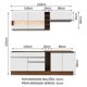 thumbnail image 4 of Cocina Integral Modular Madesa Parma 220cm, 4 of 5