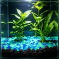 thumbnail image 5 of Super Bright Glow in Dark Pebbles 100Pcs, 0.2-0.35in Small Fluorescent Fine Gravel for Aquarium Substrate, Mixed Color Night Luminous Stones for Vase Decor, Aquascaping, Gardening & Terrarium, 5 of 6