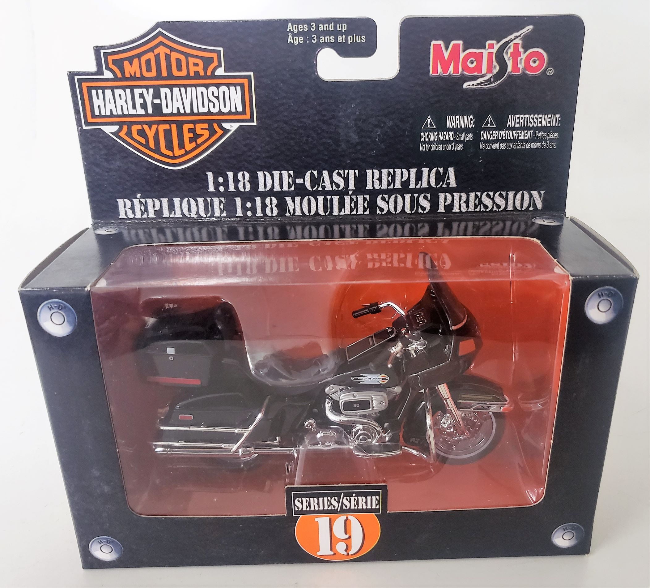 Maisto Harley Davidson Collection Motorcycles 1 18 6 Bikes 2002 for sale online 