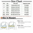 thumbnail image 4 of Birdeem Woman Oversized Wireless Bra Front Button Push Up Underwear Bra, 4 of 8