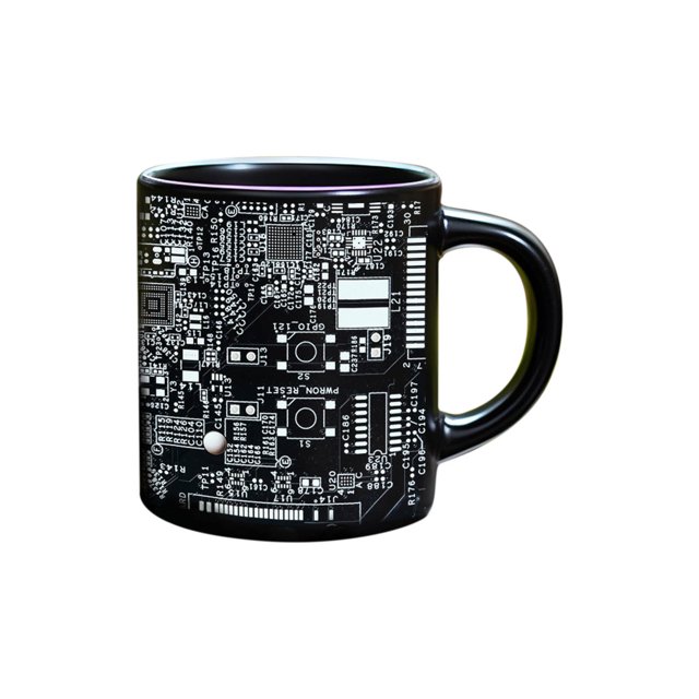 Ciencias de la Computación Regalos Circuito Placa Madre Alambre Cerámica Taza Ciencia E Ingeniería Regalo de Cumpleaños Masculino Taza de la Computadora Taza de Café Regalo
