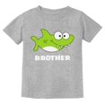 thumbnail image 1 of Tstars Boys Big Brother Shirt Gift for Big Brother Shark Shirt for Brother Graphic Tee Toddler Kids Birthday Gift Party Pregnancy Announcement Big Bro Gifts for Brother T Shirt, 1 of 5