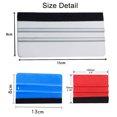 thumbnail image 3 of Escurridor de borde de fieltro, espátula raspadora de vinilo para coche, herramienta de envoltura de vinilo, escurridor de película sin arañazos, papel tapiz, herramientas de teñir ventanas más suave, 3 of 5
