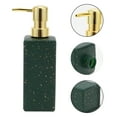 thumbnail image 5 of Unique Bargains 1 Pc Simple Square Soap Pump Dispenser for Laundry Rooms 350ml Green Gold Tone, 5 of 6