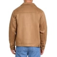 thumbnail image 3 of CHAQUETA CASUAL PARA HOMBRE INSPIRE CHIC, CON COLLAR Y CREMALLERA, ROPA DE EXTERIOR, CHAQUETA DE ANTE VINTAGE, TAMAÑO S, COLOR CAQUI, 3 of 6
