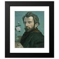 thumbnail image 2 of Emile Bernard 20x24 Black Modern Framed Museum Art Print Titled - Self-Portrait (1897), 2 of 5