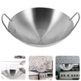 thumbnail image 2 of MasteelfCA Kitchen Frying Pan Stainless Steel Pan Cooking Pan with Handle Frying Pan, 2 of 7