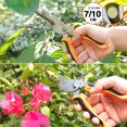 thumbnail image 2 of Un conjunto de 6 piezas de equipos de deshierbe de flores plantados al aire libre, espátula antióxido, cultivadora de trasplante, rastrillo de horquilla Zefei Wu 9024735019343, 2 of 5