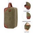 thumbnail image 3 of Neceser Vorspack para colgar, kit Dopp, resistente al agua, color verde, 3 of 7