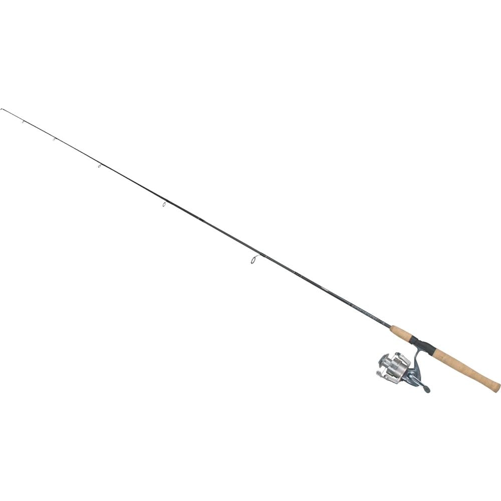 7' 2" Medium Action Fishing Rod & Spinning Reel Combo Pre Spooled Fishing Line 