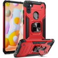 thumbnail image 1 of for Samsung Galaxy A11 Case with Screen Protector,Armor Cover Protective Case for Samsung Galaxy A11 Case with Ring,Magnetic Case with Kickstand Phone Case for Samsung Galaxy A11, Red, 1 of 7