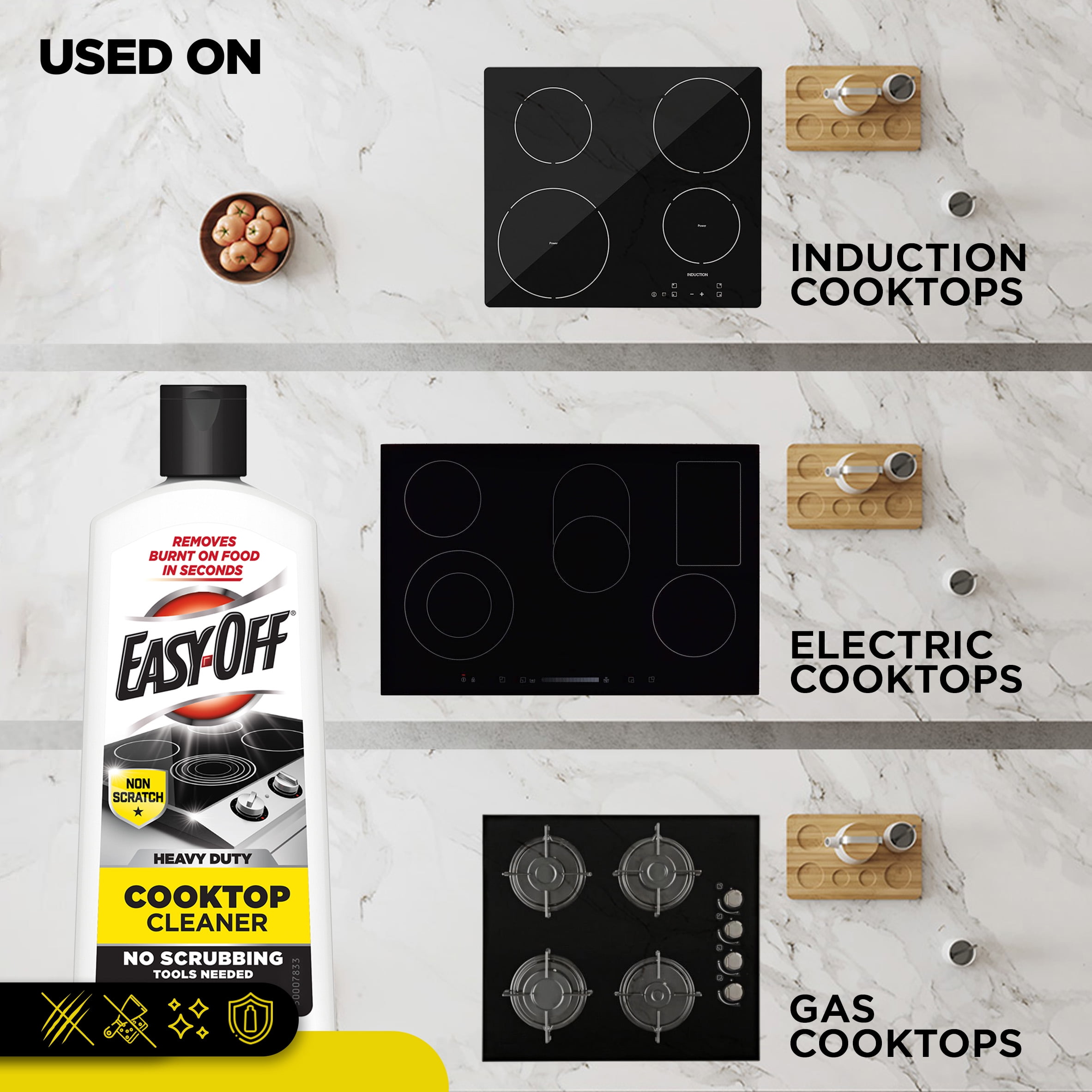 Magic 16-oz Glass Cooktop Cleaner and Polish - Removes Grease, Grime, and  Burnt-on Food Deposits - Safe for All Surfaces in the Cooktop Cleaners  department at