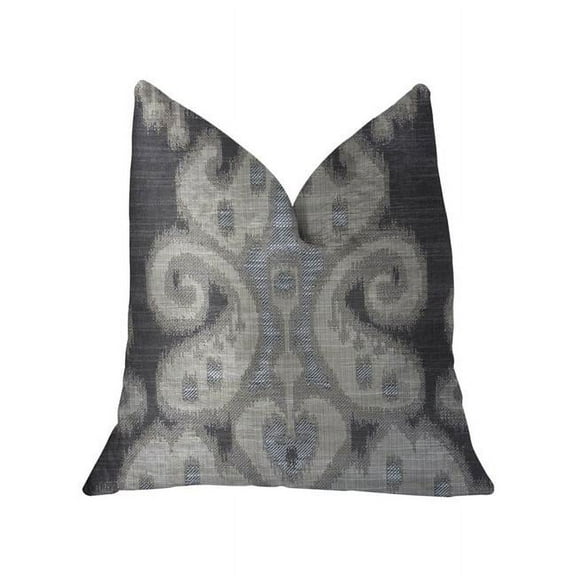 Social Butterfly Brown Shades Luxury Throw Pillow, 20 x 36 in. King
