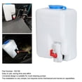 thumbnail image 4 of Windshield Washer Bottle Kit Car Windshield Washer Pump Fluid Reservoir Bottle Kit Jet Button Switc Windshield Tank for Home Office Car Factory, 4 of 7