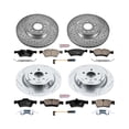 thumbnail image 3 of Power Stop Front and Rear Ceramic Brake Pad and Drilled and Slotted Rotor Kit K6710, 3 of 10