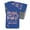 Blue, variant on Inkdotpot Silver Foil Paper Hang Tags Hugs And Kisses From The New Wedding Favor Tags 50 Pieces