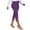 Purple, variant on Dxzfnsa Soft Capri Leggings with Pockets for Women Tummy Control Capri Pants High Waisted Yoga Pants Women S-2XL