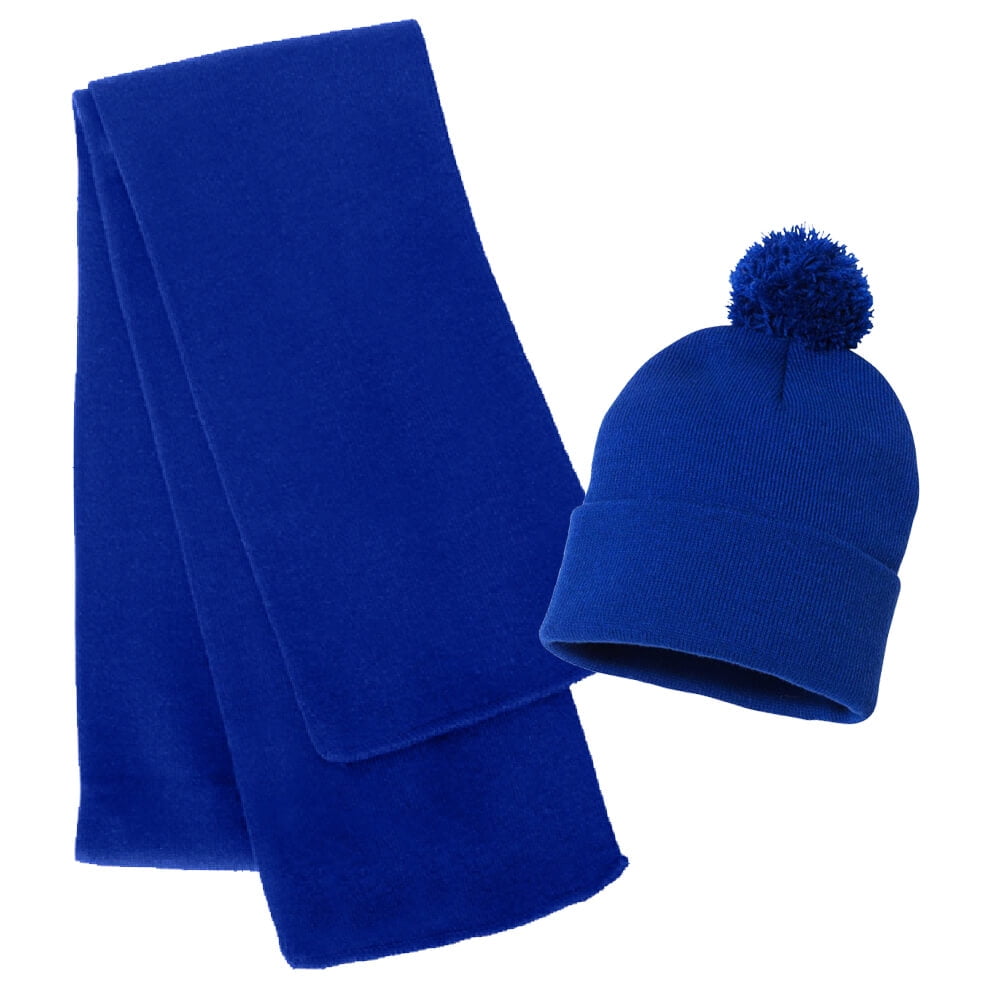 beanie and scarf