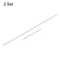 thumbnail image 3 of Unique Bargains 4PCS Upholstery Needle Large Eye Extra Long 4in, 12in Sewing Needles Straight Hand Needles Easy to Thread, 3 of 5
