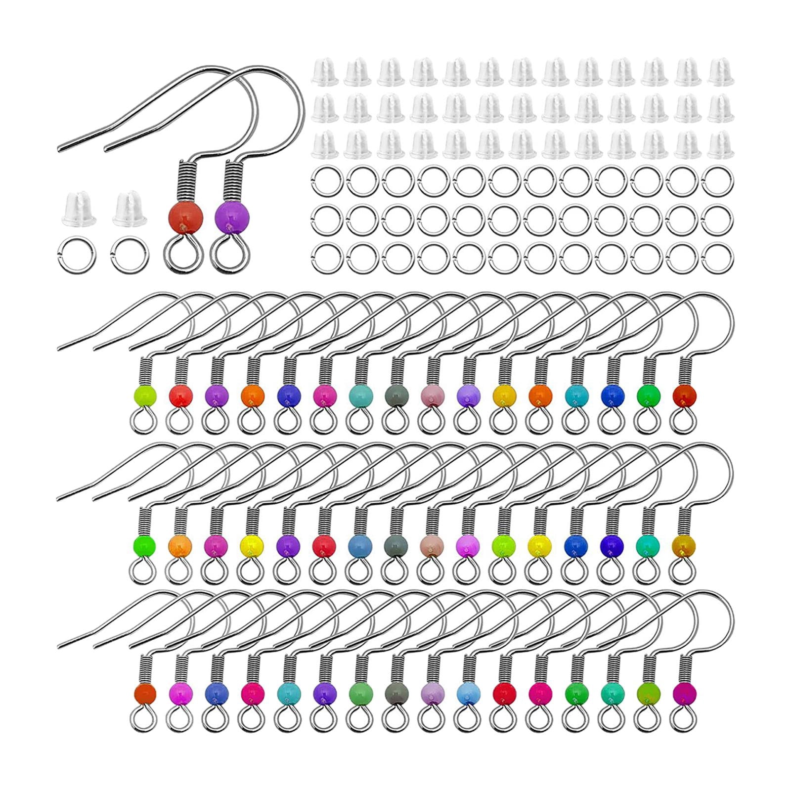 BLESIYA 100 Pieces Earring Hooks Jewelry Findings for Jewelry Making Earring Accessories