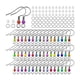 thumbnail image 3 of Juego de suministros para hacer aretes de 300 piezas con ganchos para aretes, anillos para saltar y cierres para aretes para hacer joyas, 3 of 9