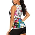 thumbnail image 3 of Lsque Sanrio Printed Workout Tank Tops for Women, Athletic Sports Tank Tops, Compression Sleeveless Dry Fit Shirts,Sleeveless Yoga Shirt-Small, 3 of 9