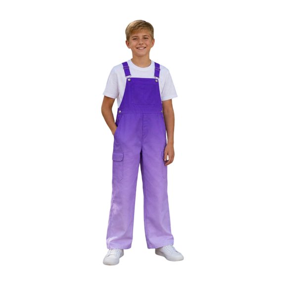 Glisme Romper For Boy Sleeveless Onesie Cartoon Graphic Round Neck Overalls Classic Little Boys Playsuit Purple