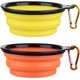 thumbnail image 1 of 2 Unidades de Platos Plegables para Mascotas, Plato Portátil para Alimentar y Dar de Beber a Mascotas, 1 of 6