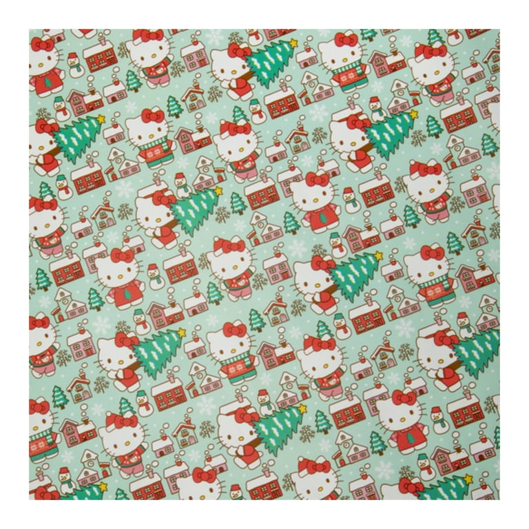 Hello kitty 50 Sq.ft Christmas gift wrapping paper