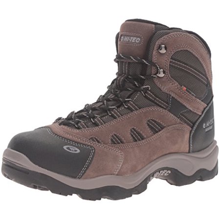 200g Hunting Boots - Hi-Tec Men's Bandera Mid 200g Waterproof-M Snow Boot, Dark Chocolate/Bungee Warm Grey, 10.5 M US