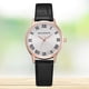 thumbnail image 2 of Reloj analógico de cuarzo para hombres y mujeres de negocios a la moda, reloj de pulsera de ocio de muestra, oro rosa pequeño, 2 of 3