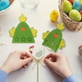thumbnail image 4 of unbranded 4Ud Wraps Para Huevos De Pascua Con De Pollito Verde Para Festiva, 4 of 6