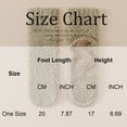 thumbnail image 3 of Mens Cozy Plush Thermal Home Socks Anti-Skid Sole Soft Warm Winter Sleeping Casual Socks Brown One Size, 3 of 7