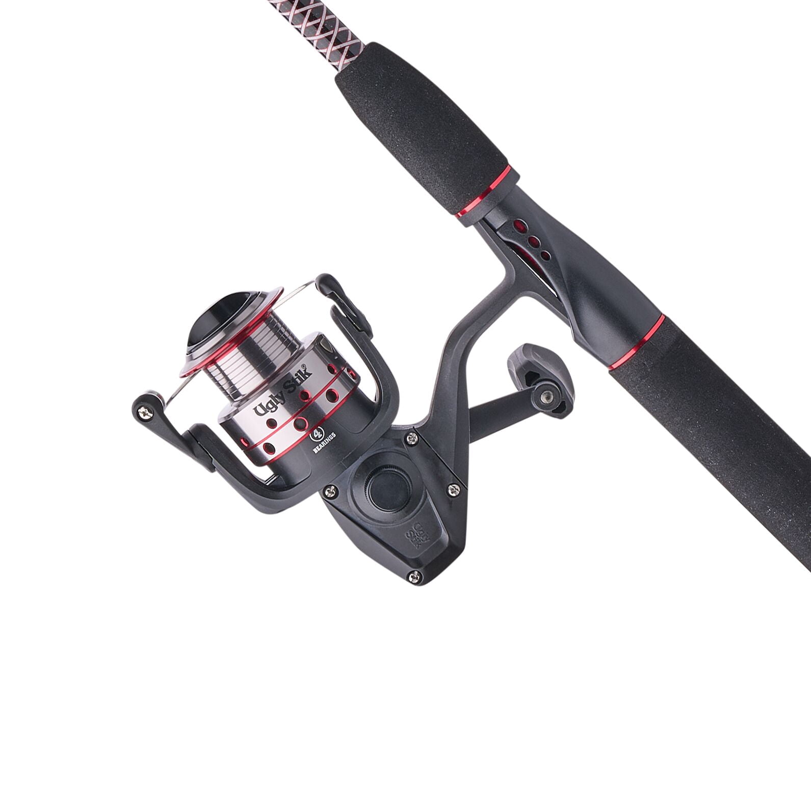 Ugly Stik Spinning Combo, 6'6" Medium Fishing Rod, 35 Size Reel