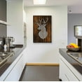thumbnail image 4 of Epic Art 'Deer Head II' by Cindy Jacobs, Acrylic Glass Wall Art, 24"x36", 4 of 8