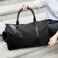 thumbnail image 3 of SPRING PARK Women Men Solid Color Handbag Shoulder Canvas Travel Tote Luggage Duffel Bag, 3 of 6