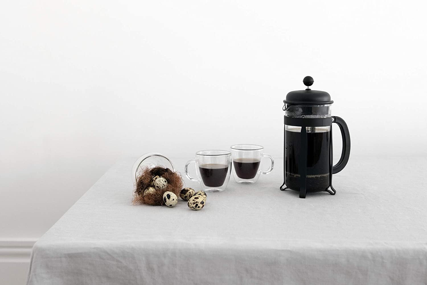 Bodum Caffettiera Coffee Maker, 3 Cup, 0.35 L, 12 oz, Tritan Dark Roast