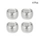 thumbnail image 3 of Servilleteros Unique Bargains 4uds 40mm Interior Diámetro Aleación Tono Plateado, 3 of 5