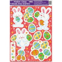 Happy Easter Bunny Window Decals