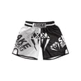 thumbnail image 3 of TiaoBug Kids Boys Muay Thai Shorts MMA Boxing Shorts Trunks Martial Arts Training Bottoms Sport Kickboxing Shorts Type G 5-6, 3 of 7