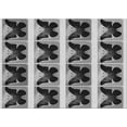 thumbnail image 1 of Ahgly Company Machine Washable Indoor Rectangle Transitional Silver Gray Area Rugs, 7' x 9', 1 of 7