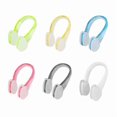 thumbnail image 1 of 6 Pack Waterproof Silicone Nose Clips for Swimming, Beginners, Professional Swimmers, 1 of 4