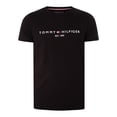thumbnail image 5 of Tommy Hilfiger Core Logo T-Shirt, Black, 5 of 5